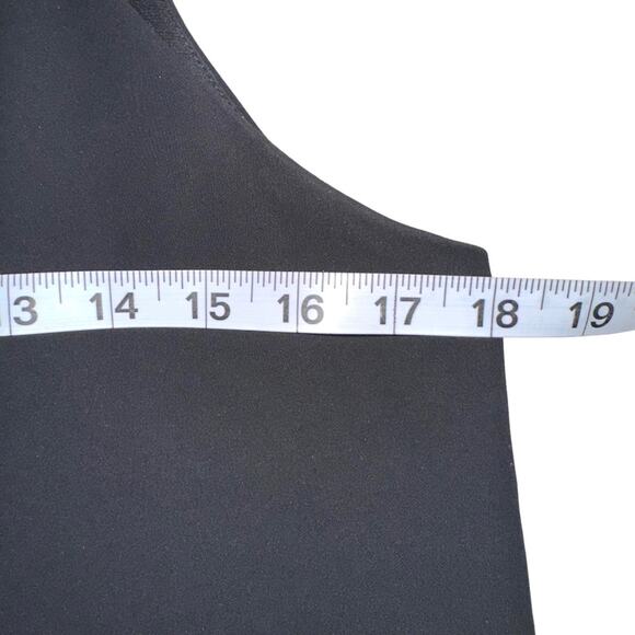 Parker Black Halter Side Tie Top SMALL - Picture 5 of 6